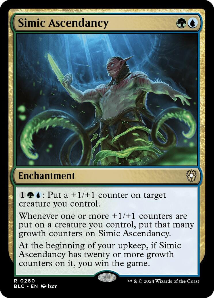 Simic Ascendancy [Bloomburrow Commander] MTG Single Magic: The Gathering  | Multizone: Comics And Games