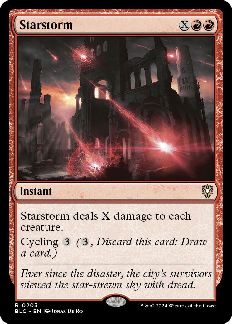 Starstorm [Bloomburrow Commander] MTG Single Magic: The Gathering  | Multizone: Comics And Games