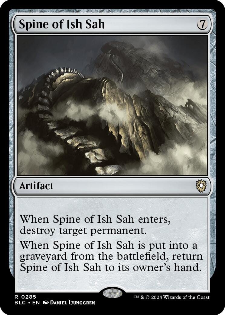 Spine of Ish Sah [Bloomburrow Commander] MTG Single Magic: The Gathering  | Multizone: Comics And Games