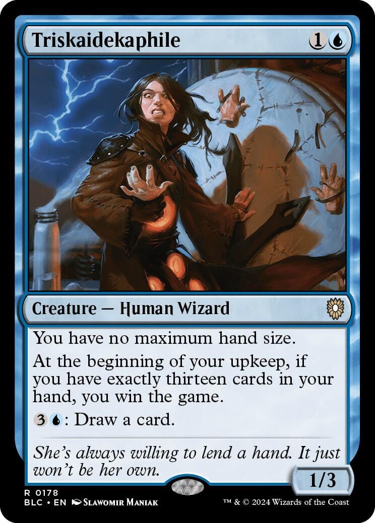 Triskaidekaphile [Bloomburrow Commander] MTG Single Magic: The Gathering  | Multizone: Comics And Games