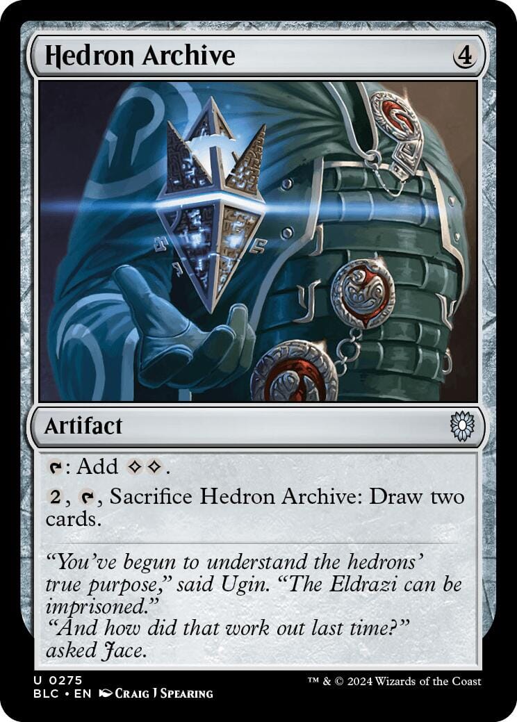Hedron Archive [Bloomburrow Commander] MTG Single Magic: The Gathering  | Multizone: Comics And Games