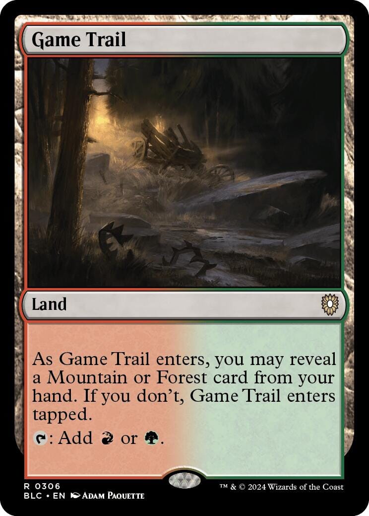 Game Trail [Bloomburrow Commander] MTG Single Magic: The Gathering  | Multizone: Comics And Games