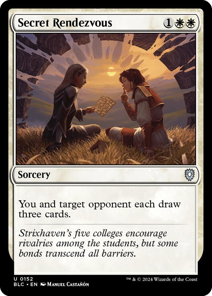 Secret Rendezvous [Bloomburrow Commander] MTG Single Magic: The Gathering  | Multizone: Comics And Games