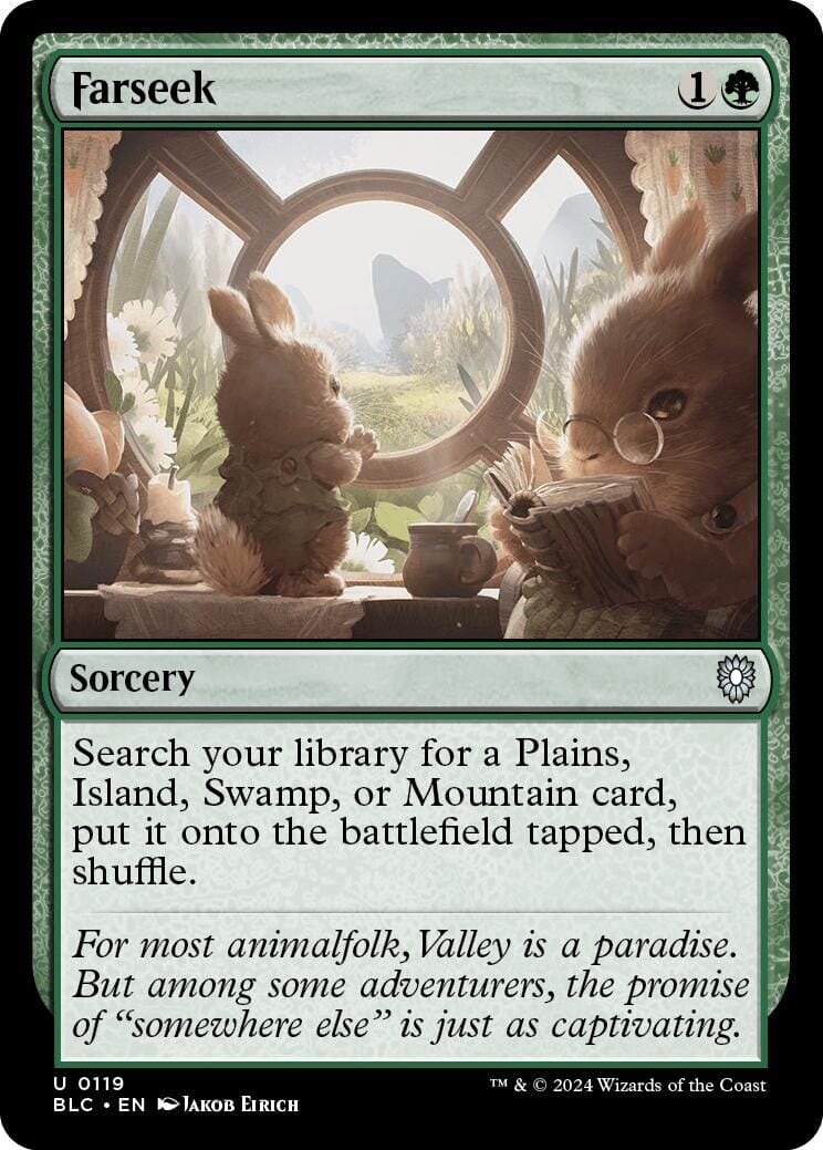 Farseek [Bloomburrow Commander] MTG Single Magic: The Gathering  | Multizone: Comics And Games
