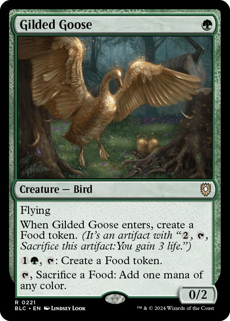 Gilded Goose [Bloomburrow Commander] | Multizone: Comics And Games