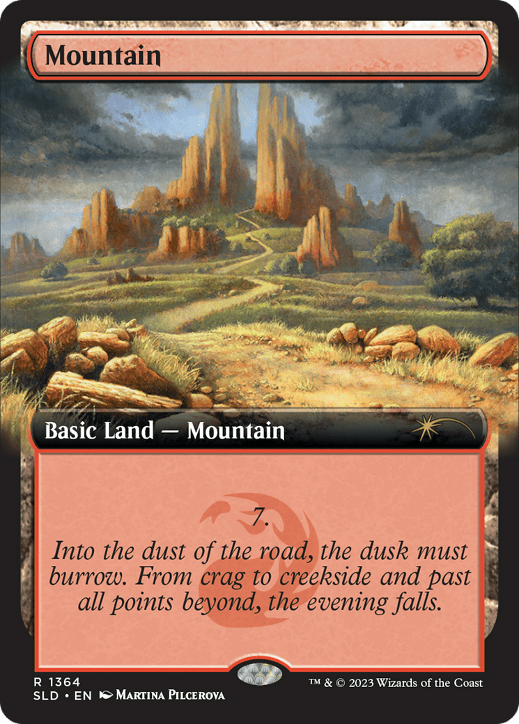 Mountain (1364) [Secret Lair Drop Series] MTG Single Magic: The Gathering  | Multizone: Comics And Games