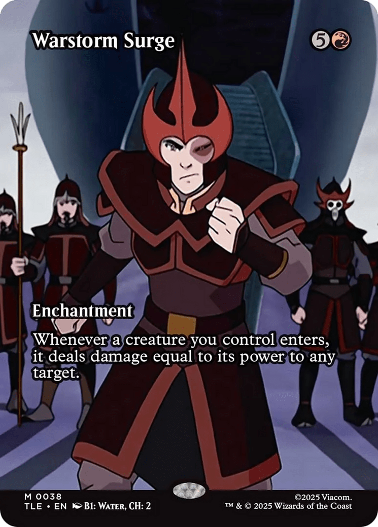 Warstorm Surge (Borderless) [Avatar: The Last Airbender: Eternal-Legal] MTG Single Magic: The Gathering  | Multizone: Comics And Games