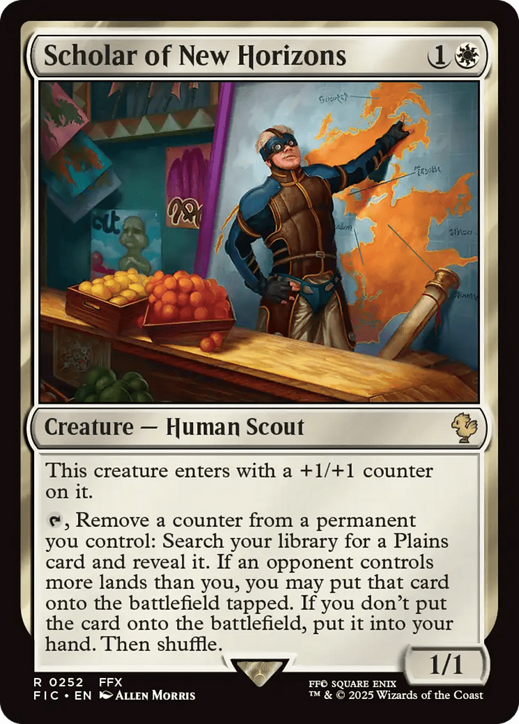 Scholar of New Horizons [FINAL FANTASY Commander] MTG Single Magic: The Gathering  | Multizone: Comics And Games