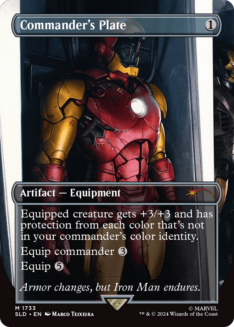 Commander's Plate (1733) [Secret Lair Drop Series] MTG Single Magic: The Gathering  | Multizone: Comics And Games