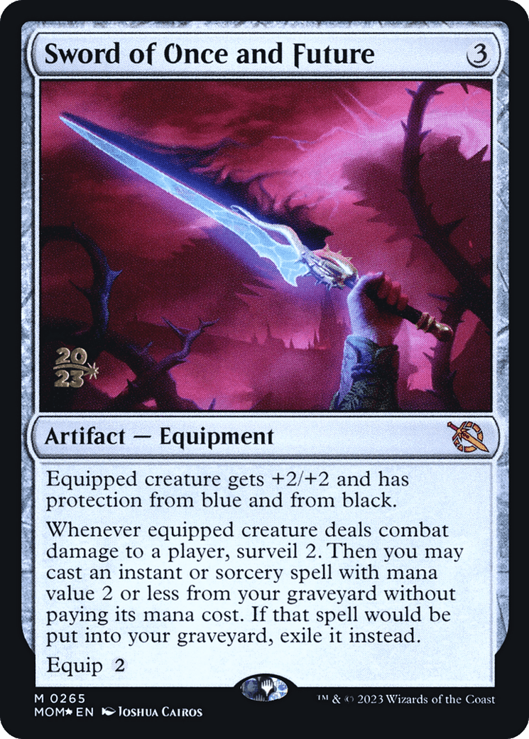 Sword of Once and Future [March of the Machine Prerelease Promos] MTG Single Magic: The Gathering  | Multizone: Comics And Games