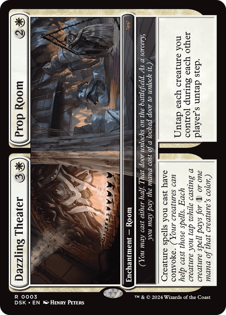 Dazzling Theater // Prop Room [Duskmourn: House of Horror] MTG Single Magic: The Gathering  | Multizone: Comics And Games