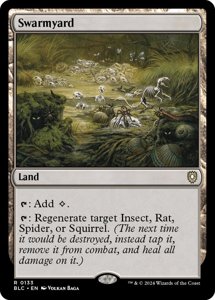Swarmyard [Bloomburrow Commander] MTG Single Magic: The Gathering  | Multizone: Comics And Games