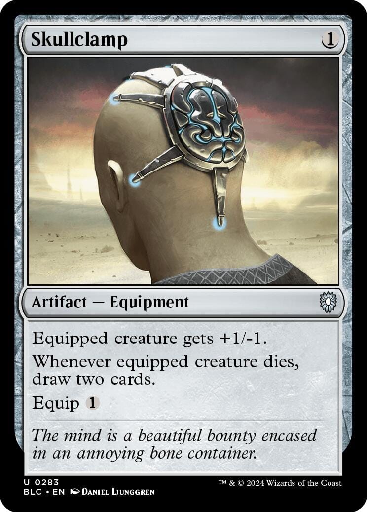 Skullclamp [Bloomburrow Commander] MTG Single Magic: The Gathering  | Multizone: Comics And Games