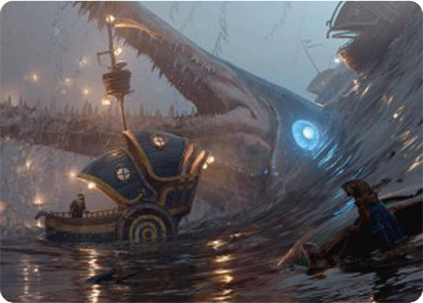 Eluge, the Shoreless Sea Art Card [Bloomburrow Art Series] MTG Single Magic: The Gathering  | Multizone: Comics And Games