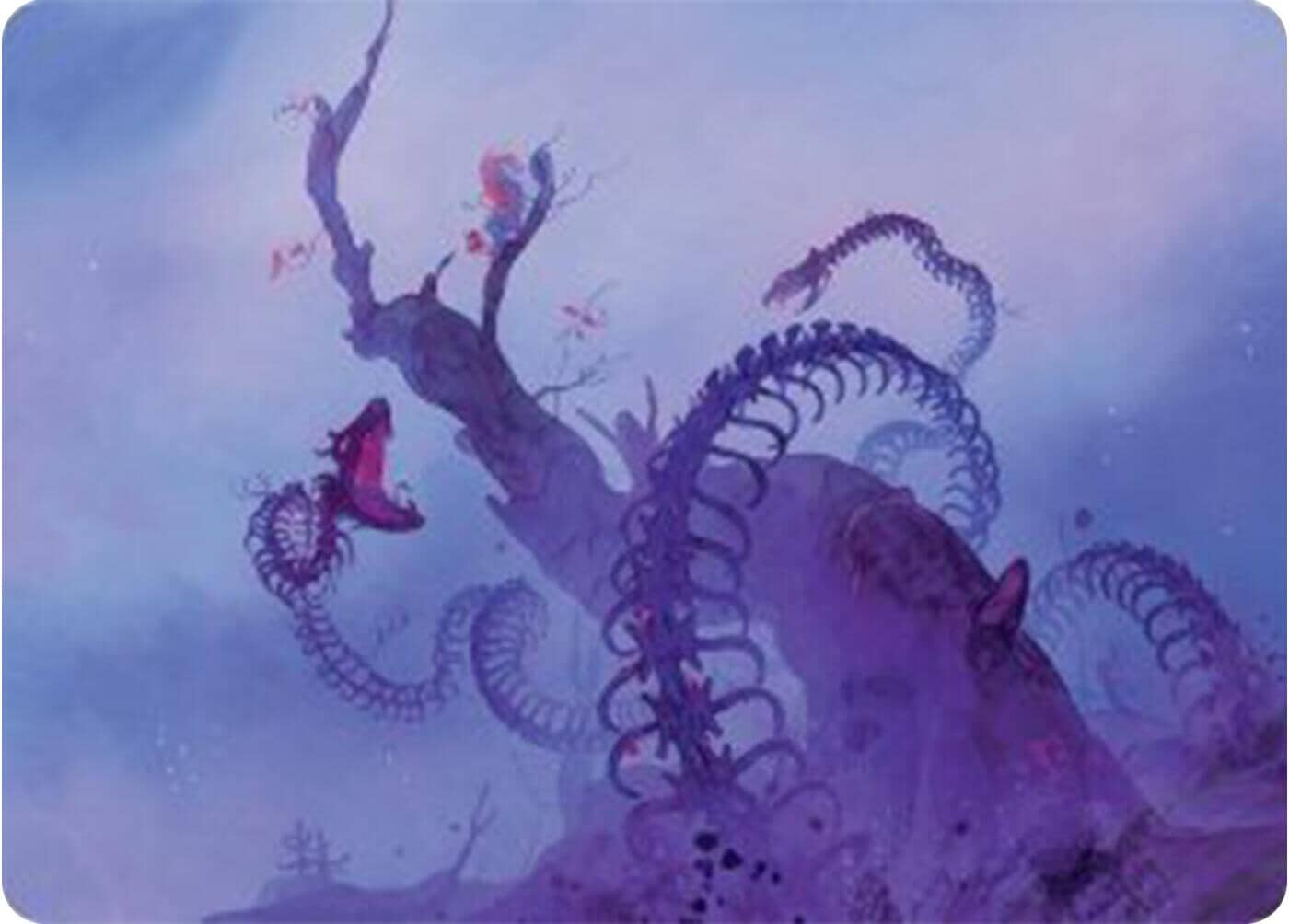 Coiling Rebirth Art Card [Bloomburrow Art Series] MTG Single Magic: The Gathering  | Multizone: Comics And Games