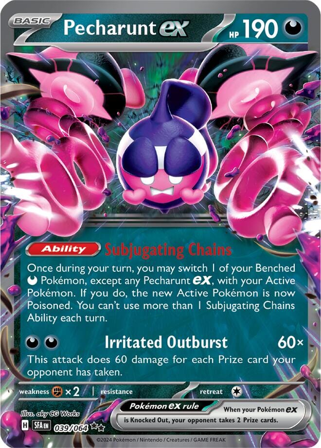 Pecharunt ex (039/064) [Scarlet & Violet: Shrouded Fable] Pokemon Single Pokémon  | Multizone: Comics And Games