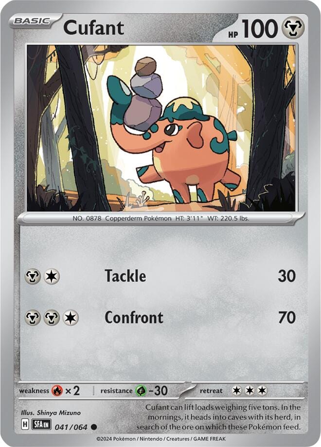 Cufant (041/064) [Scarlet & Violet: Shrouded Fable] Pokemon Single Pokémon  | Multizone: Comics And Games