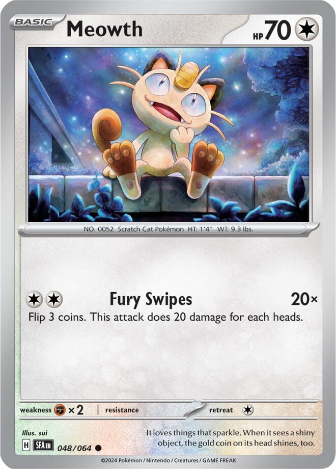 Meowth (048/064) [Scarlet & Violet: Shrouded Fable] Pokemon Single Pokémon  | Multizone: Comics And Games