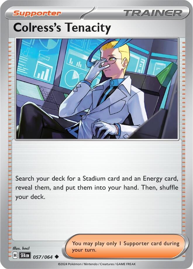 Colress's Tenacity (057/064) [Scarlet & Violet: Shrouded Fable] Pokemon Single Pokémon  | Multizone: Comics And Games