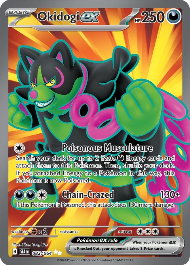 Okidogi ex (082/064) [Scarlet & Violet: Shrouded Fable] Pokemon Single Pokémon  | Multizone: Comics And Games