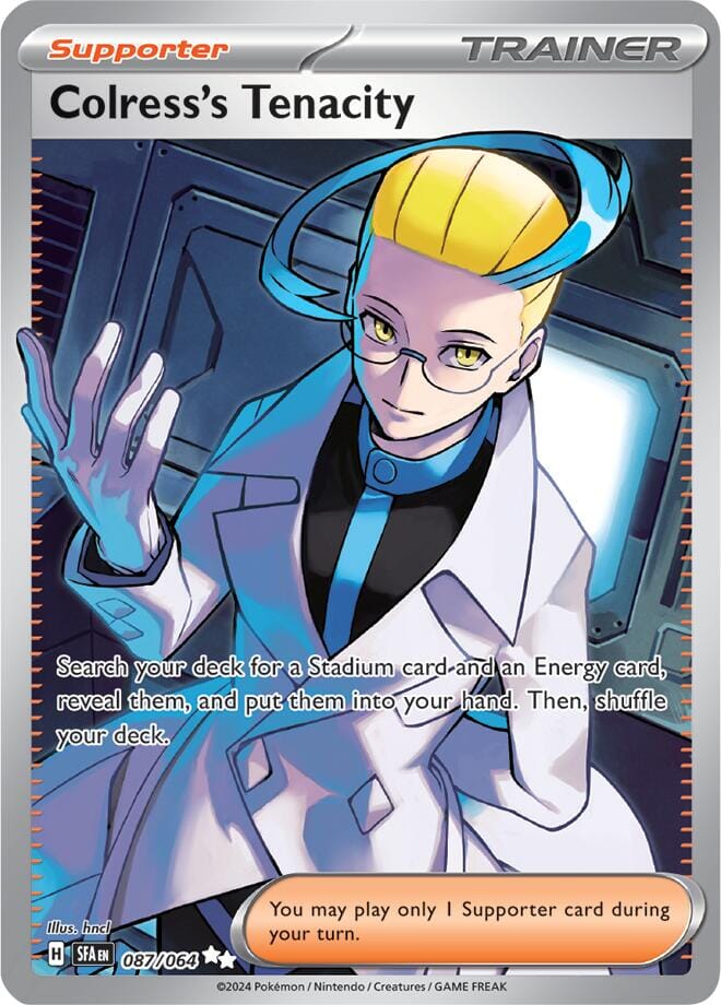 Colress's Tenacity (087/064) [Scarlet & Violet: Shrouded Fable] Pokemon Single Pokémon  | Multizone: Comics And Games