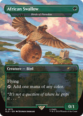 African Swallow - Birds of Paradise [Secret Lair Drop Series] MTG Single Magic: The Gathering  | Multizone: Comics And Games
