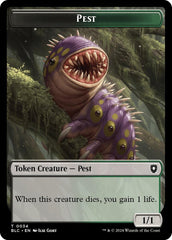 Pest // Shapeshifter Double-Sided Token [Bloomburrow Commander Tokens] MTG Single Magic: The Gathering  | Multizone: Comics And Games