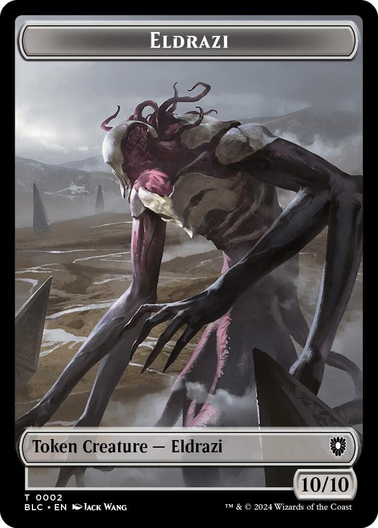 Eldrazi // Clue Double-Sided Token [Bloomburrow Commander Tokens] MTG Single Magic: The Gathering  | Multizone: Comics And Games