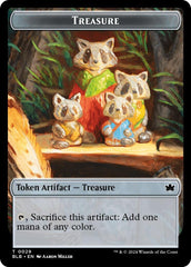 Cat // Treasure Double-Sided Token [Bloomburrow Commander Tokens] MTG Single Magic: The Gathering  | Multizone: Comics And Games