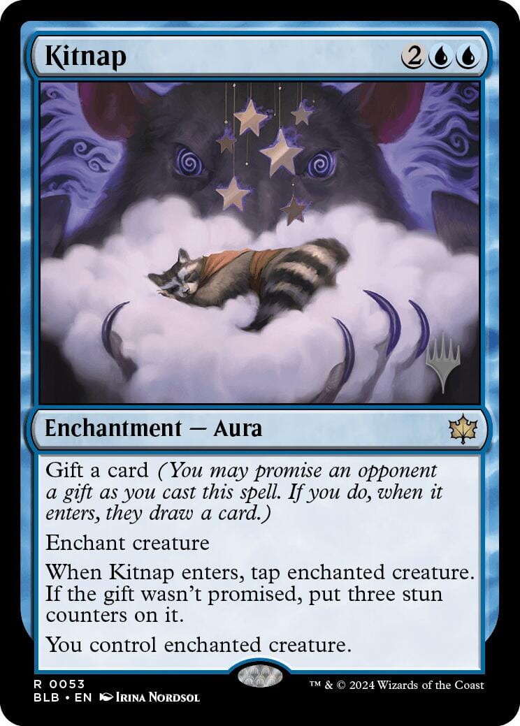 Kitnap (Promo Pack) [Bloomburrow Promos] MTG Single Magic: The Gathering  | Multizone: Comics And Games