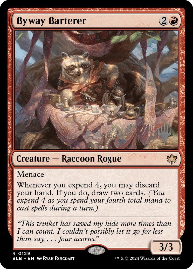 Byway Barterer (Promo Pack) [Bloomburrow Promos] MTG Single Magic: The Gathering  | Multizone: Comics And Games