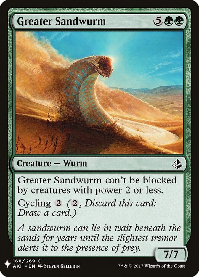 Greater Sandwurm [Mystery Booster] MTG Single Magic: The Gathering  | Multizone: Comics And Games