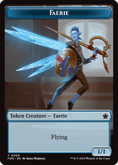 Soldier // Faerie Double-Sided Token [Foundations Tokens] MTG Single Magic: The Gathering  | Multizone: Comics And Games