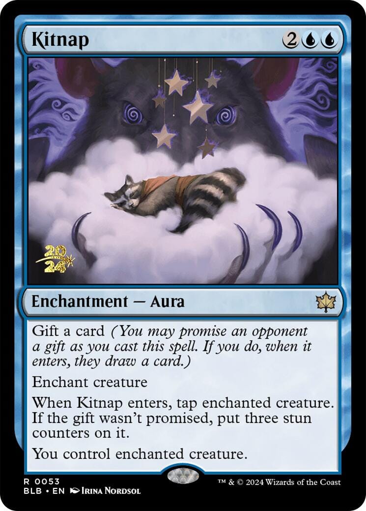 Kitnap [Bloomburrow Prerelease Promos] MTG Single Magic: The Gathering  | Multizone: Comics And Games