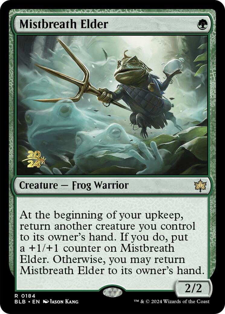 Mistbreath Elder [Bloomburrow Prerelease Promos] MTG Single Magic: The Gathering  | Multizone: Comics And Games