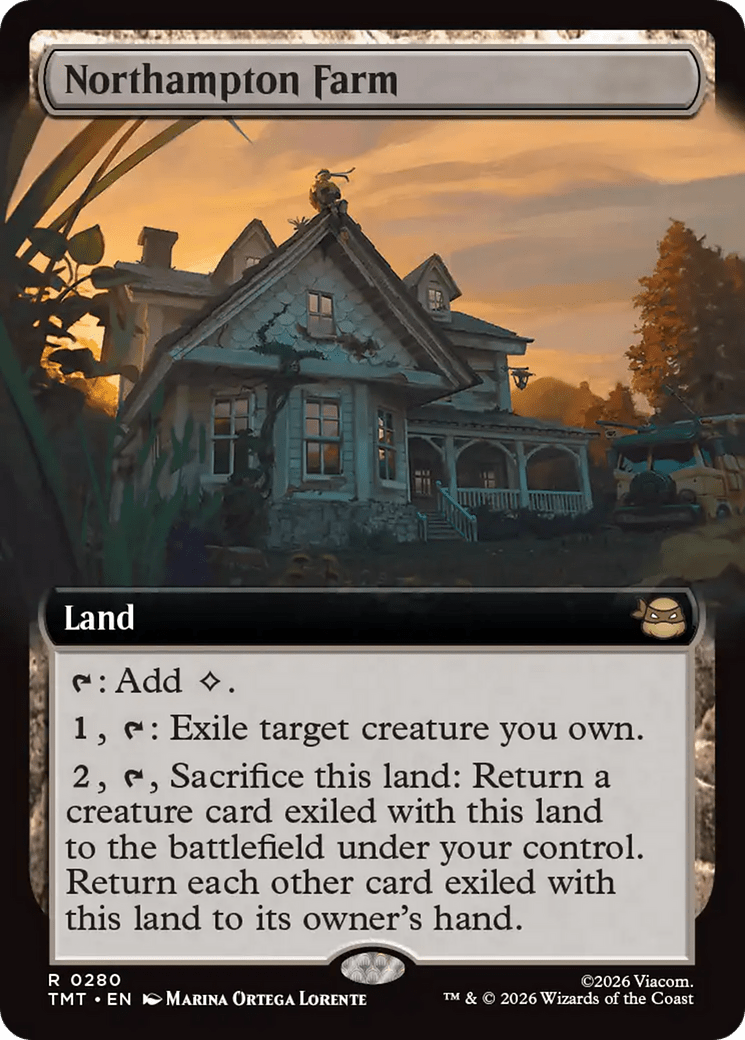 Northampton Farm (Extended Art) [Teenage Mutant Ninja Turtles] MTG Single Magic: The Gathering  | Multizone: Comics And Games