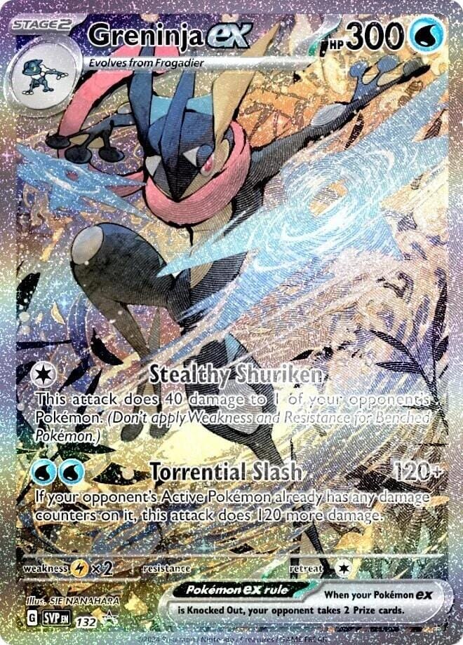Greninja ex (132) [Scarlet & Violet: Black Star Promos] Pokemon Single Pokémon  | Multizone: Comics And Games