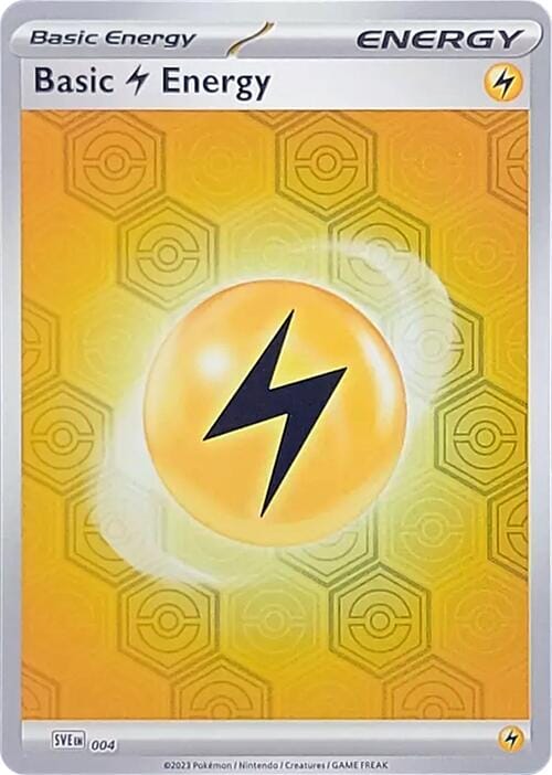 Basic Lightning Energy (004) [Scarlet & Violet: Shrouded Fable] Pokemon Single Pokémon  | Multizone: Comics And Games