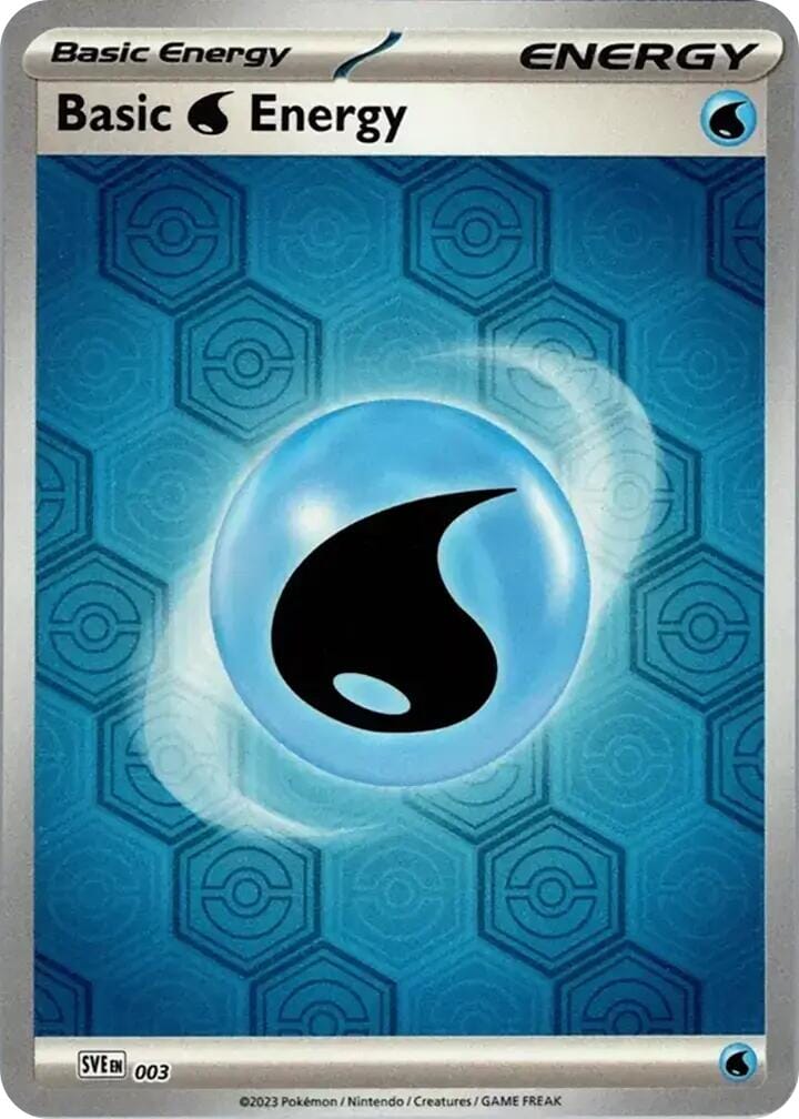 Basic Water Energy [Scarlet & Violet: Shrouded Fable] Pokemon Single Pokémon  | Multizone: Comics And Games