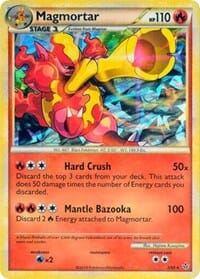 Magmortar (2/95) (Cracked Ice Holo) [HeartGold & SoulSilver: Unleashed] Pokemon Single Pokémon  | Multizone: Comics And Games