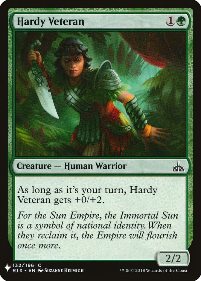 Hardy Veteran [Mystery Booster] MTG Single Magic: The Gathering  | Multizone: Comics And Games