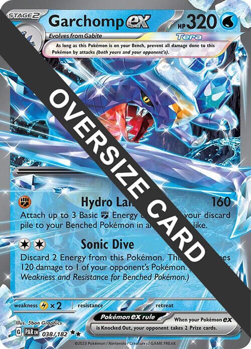 Garchomp ex (038) (Jumbo Card) [Scarlet & Violet: Black Star Promos] Pokemon Single Pokémon  | Multizone: Comics And Games