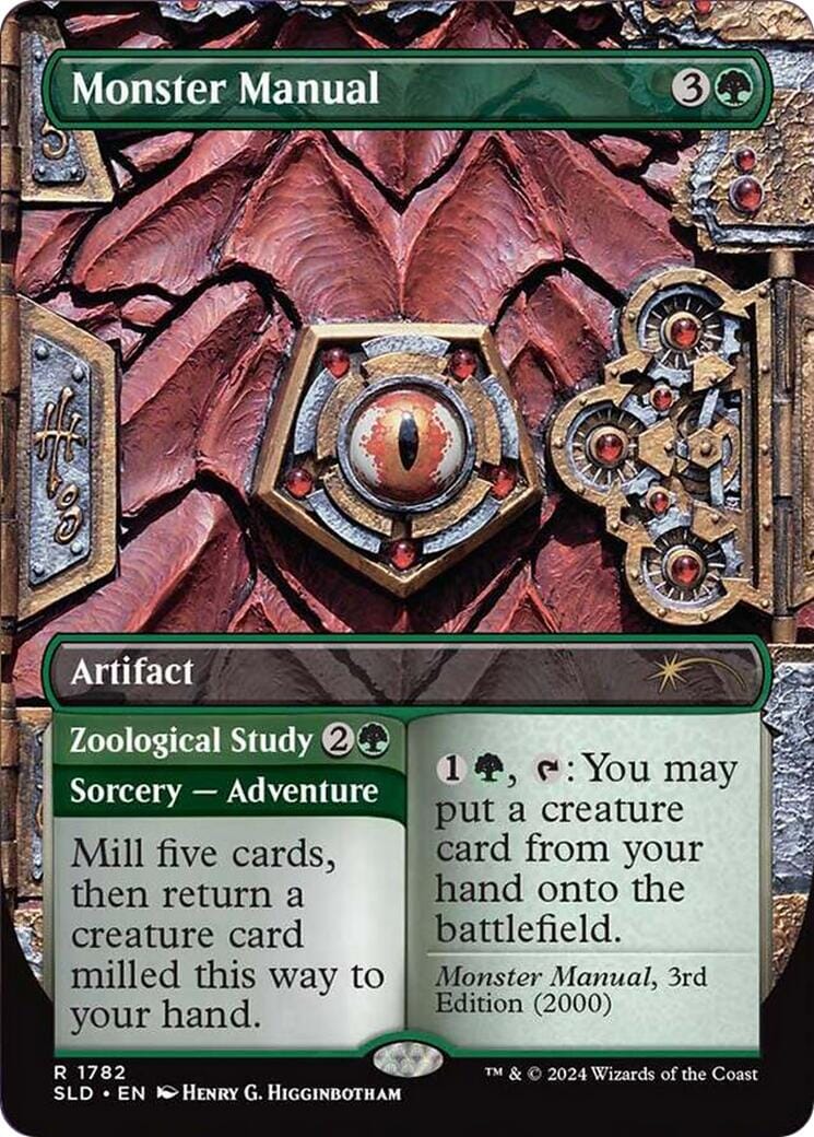 Monster Manual [Secret Lair Drop Series] MTG Single Magic: The Gathering  | Multizone: Comics And Games