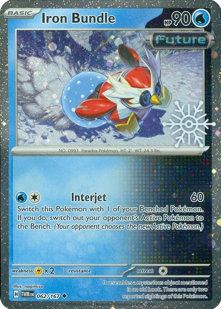 Iron Bundle (062/167) (Holiday Calendar) [Miscellaneous Cards] Pokemon Single Pokémon  | Multizone: Comics And Games