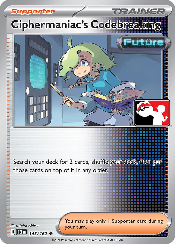 Ciphermaniac's Codebreaking (145/162) [Prize Pack Series Five] Pokemon Single Pokémon  | Multizone: Comics And Games