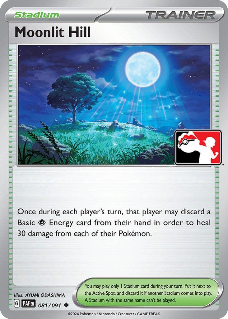 Moonlit Hill (081/091) [Prize Pack Series Five] Pokemon Single Pokémon  | Multizone: Comics And Games