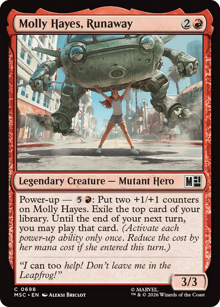 Molly Hayes, Runaway [Marvel Super Heroes Commander] MTG Single Magic: The Gathering  | Multizone: Comics And Games