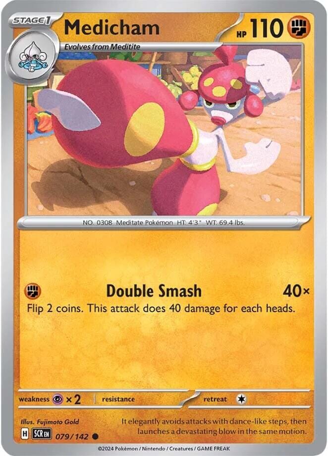 Medicham (079/142) [Scarlet & Violet: Stellar Crown] Pokemon Single Pokémon  | Multizone: Comics And Games