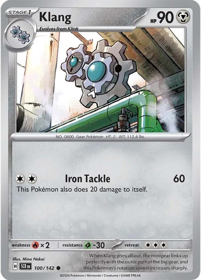Klang (100/142) [Scarlet & Violet: Stellar Crown] Pokemon Single Pokémon  | Multizone: Comics And Games
