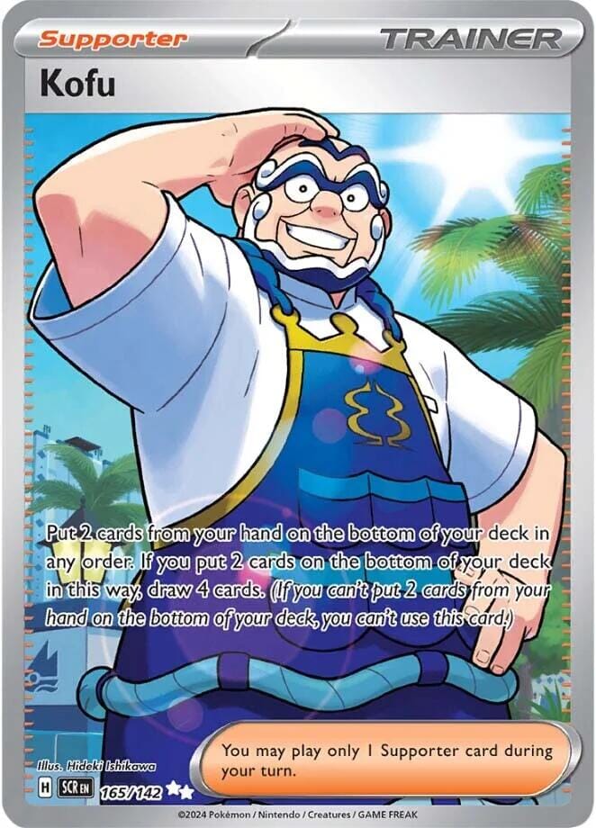 Kofu (165/142) [Scarlet & Violet: Stellar Crown] Pokemon Single Pokémon  | Multizone: Comics And Games